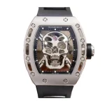 Richard Mille RM 52-01 Tourbillon “Skull” Grey Exclusive Clone Edition