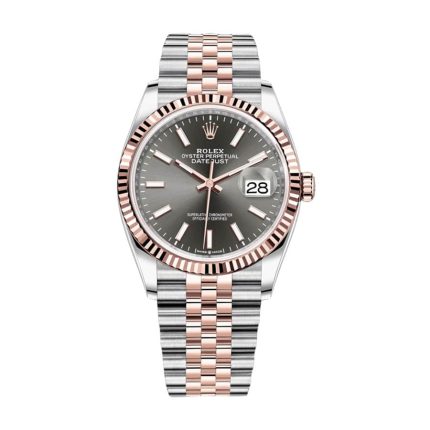 Rolex Datejust 126231 Two-Tone Fluted Bezel Detailed Replica