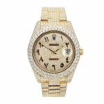 Rolex Datejust 116300 “Iced Out Arabic Dial” Collector’s Copy 1:1