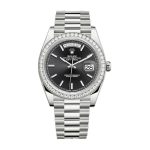 Rolex Day-Date 228238-0004 “Black Diamond Dial” Ultra Realistic Replica